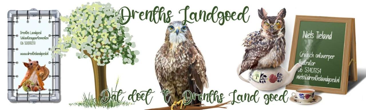 Drenths Landgoed, Lekker Uit Apartman Annerveenschekanaal Kültér fotó